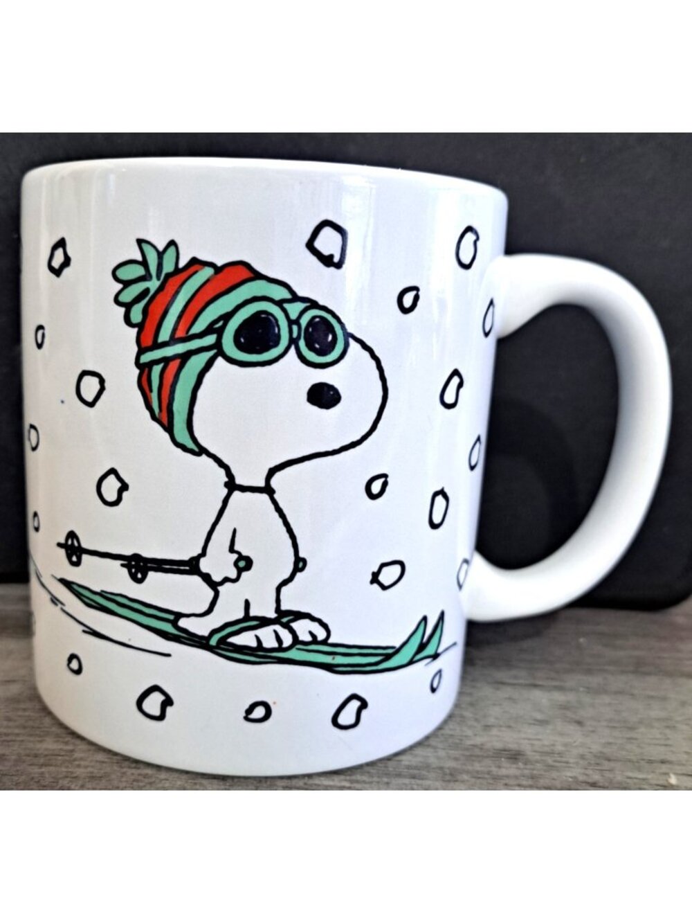 Peanuts 2025 Snoopy Coffee Mug Ski Skiing 20oz. Mug Zrike Brands